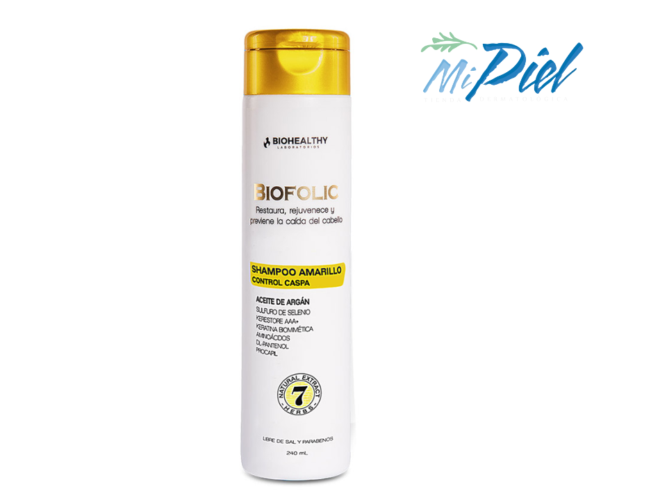 Biofolic amarillo control caspa 240 ml