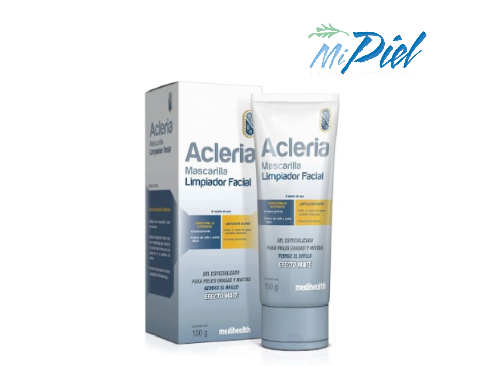 Acleria mascarilla limpiador facial