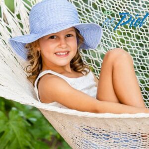 Sombrero Infantil Scrunchie UPF 50+
